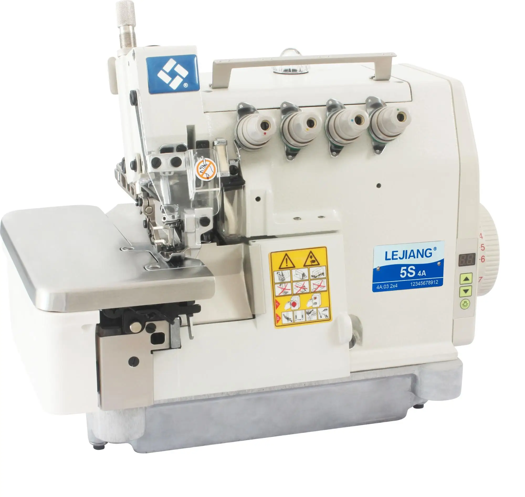 Quick Start Two Needle Four Thread Overlock Sewing Machine