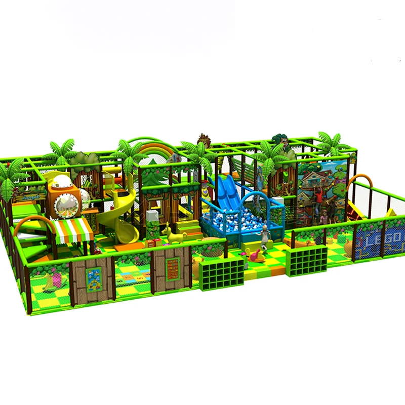 19 years experience manufacturer Kids indoor adventure playground equipment aire de jeux couverte
