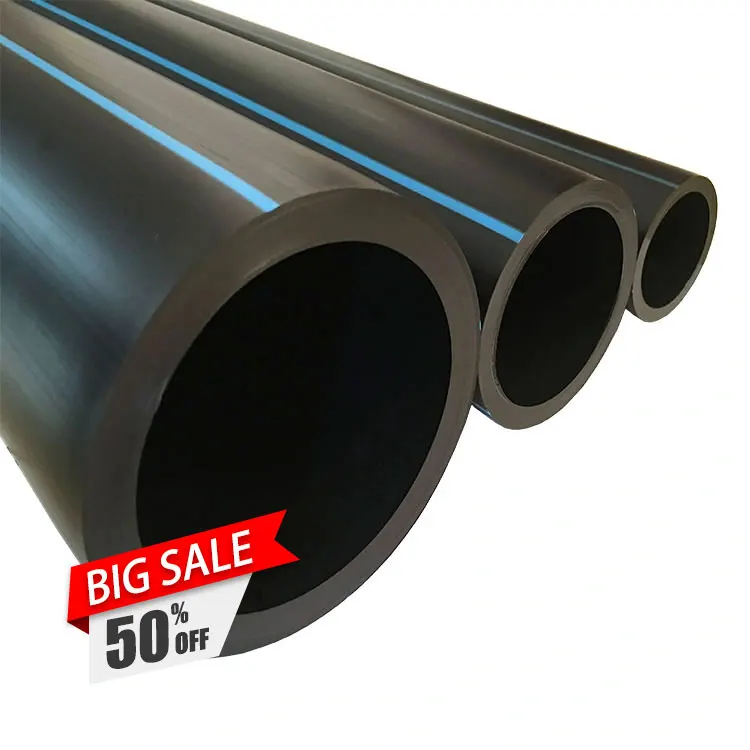 150mm 200mm diameter 1000mm 1500mm 3 inch 6 inch 12 inch 16 bar reliance plastic pe100 hdpe water pipe manufacturing price list