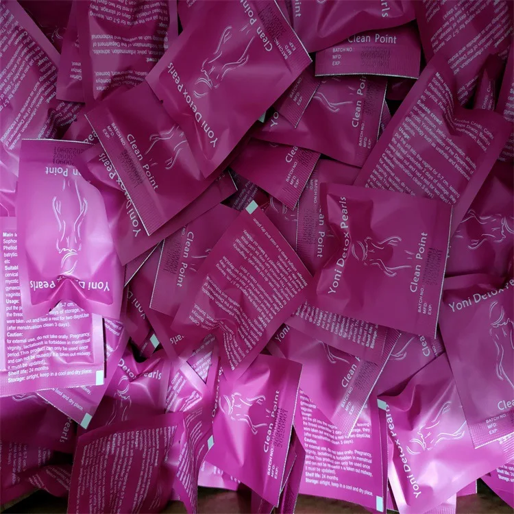 Фирменная марка 100%, травяные женские гигиенические вагинальные тампоны Yoni Detox Pearl