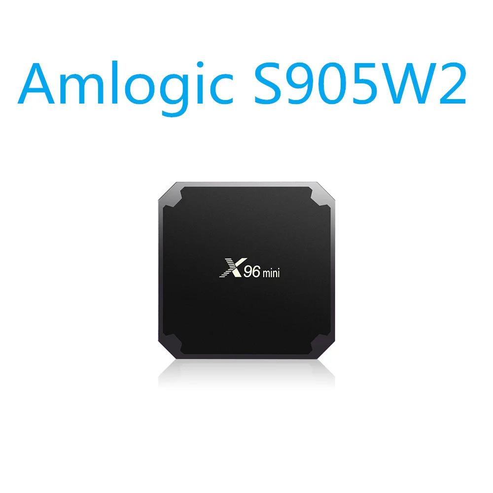 X96 mini Smart TV Box Android 9.0 Amlogic S905W Set Top Box 2.4G WiFi 3D Video 4K Media Player 2G16G X96mini Consoles
