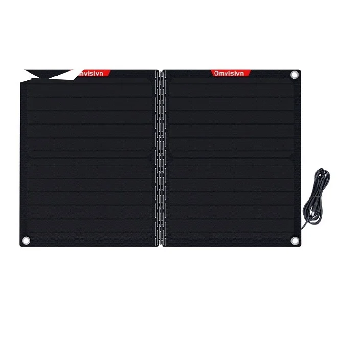 NEW 30 Watt Foldable Portable 12V Solar Trickle Charger kit Lead-Acid Battery Charger with Controller Trickle Charger