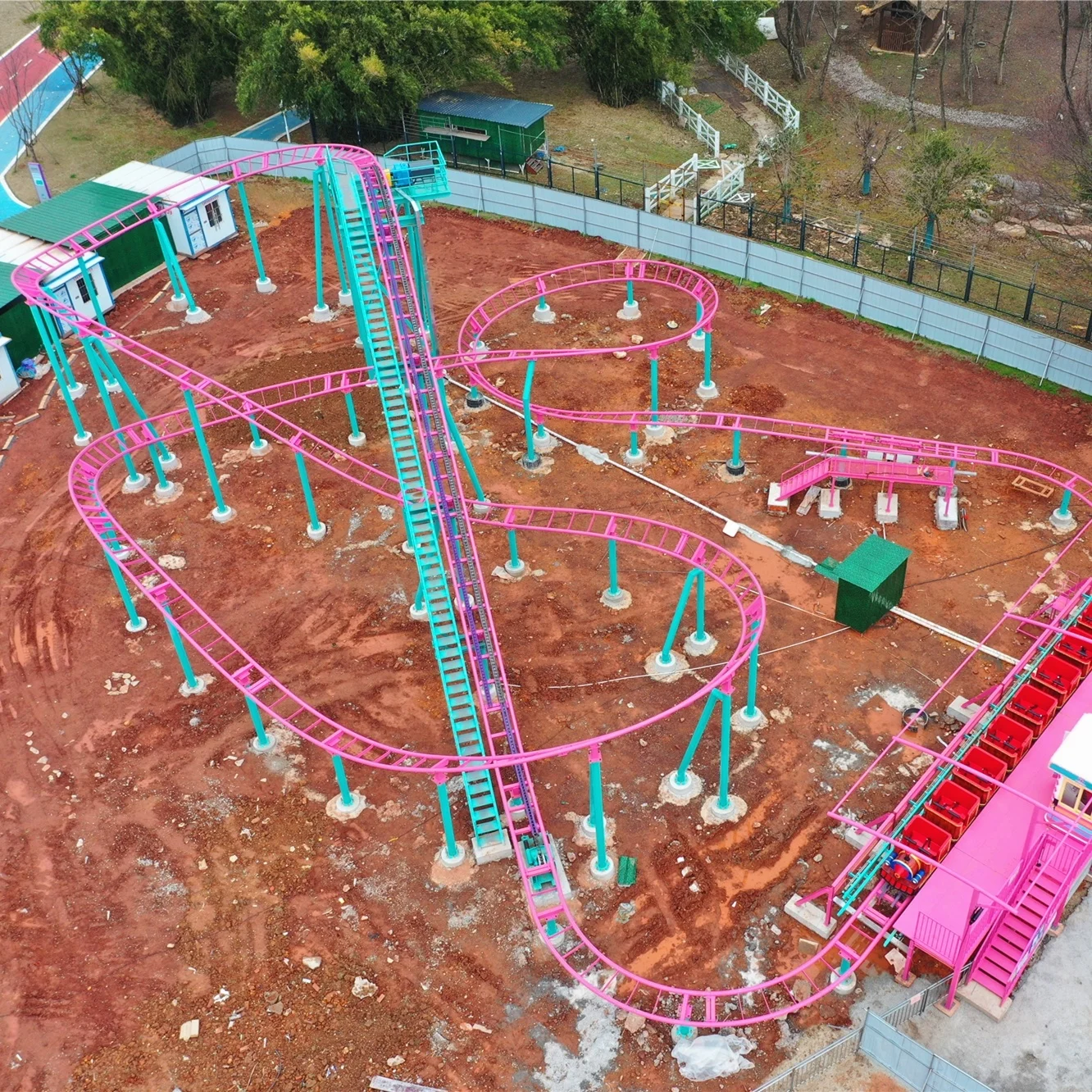 popular amusement park rides family Roller Coaster for sale