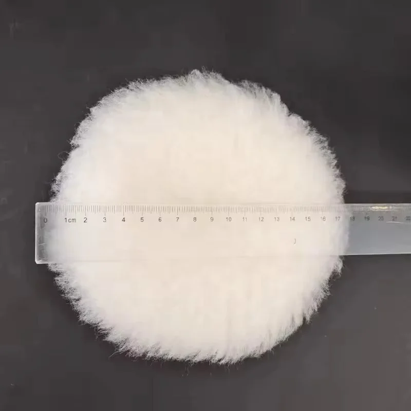 ES Wool Ball Polishing Plate Car Polishing Waxing Wool Wheel Self-adhesive Flocking Wool Felt 5' 125mm