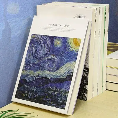  Xinbowen оптовая продажа Бумажная книга для эскизов бежевая бумага рисования живописи рисунков Oem