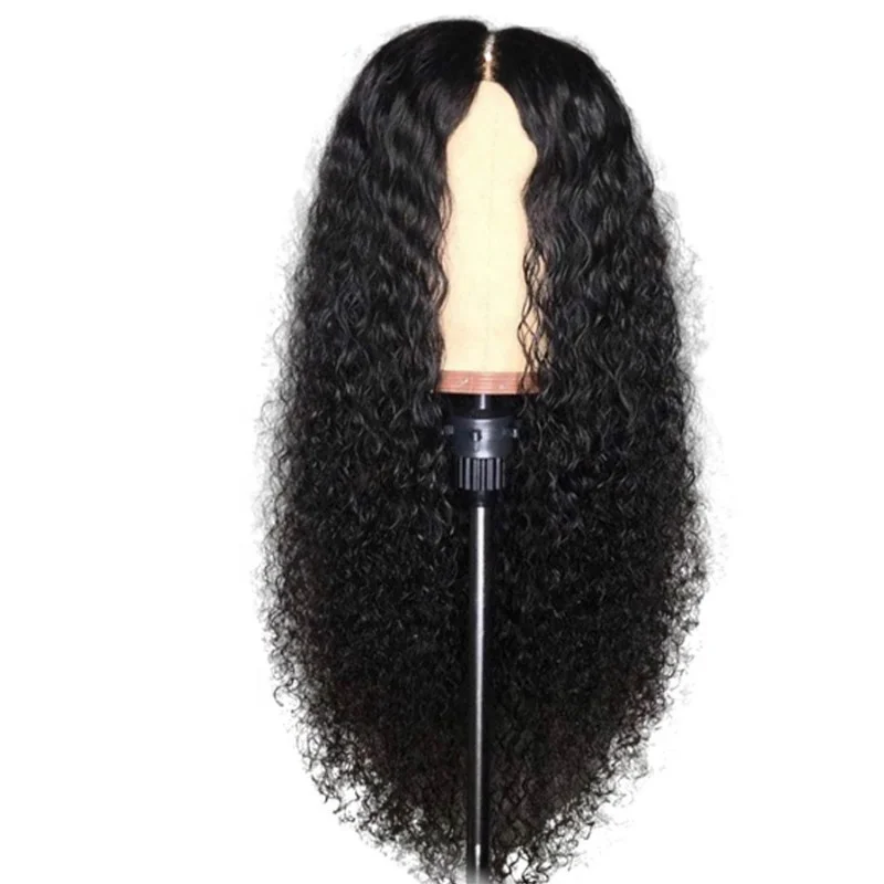 TKL Factory Wholesale Kinky Natural Female Curly Black Crochet synthetic woman hair afro wig
