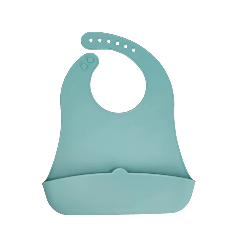 Long sleeve waterproof Cartoon apron bib silicone set