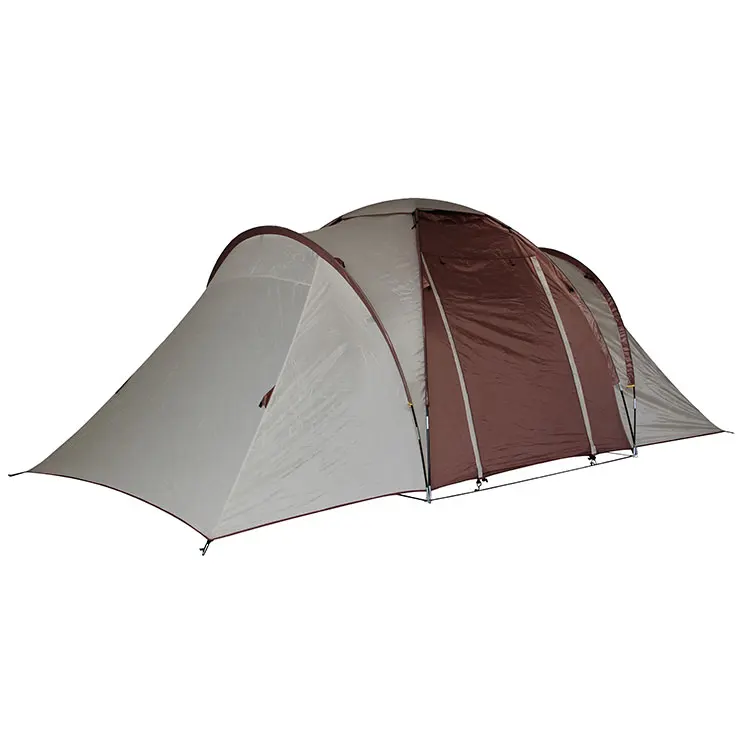 China Popular Outdoor Camping Family Tent Mountaineering Waterproof 6-8 People