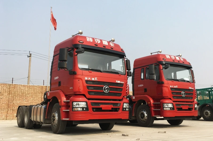 Tractor Trailer Truck Head 380hp Dump Tipper Truck Used Truck Tractor Head