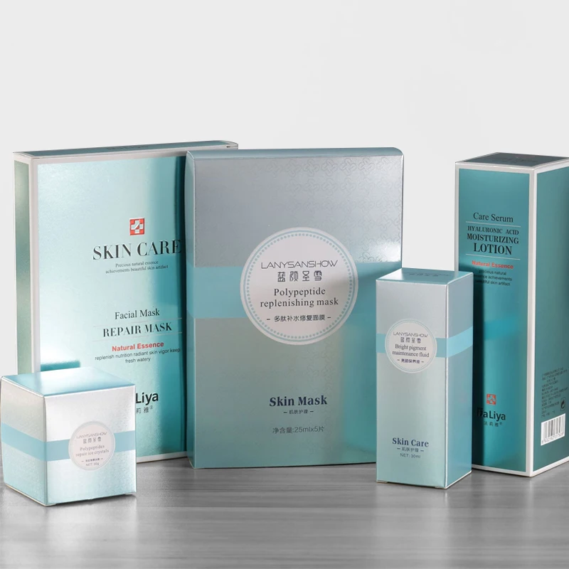 Eco Friendly Packaging Lipsticks Box Custom Luxury White Cardboard Paper Box for Skincare Coated Paper 1000 Pcs 350gsm/other