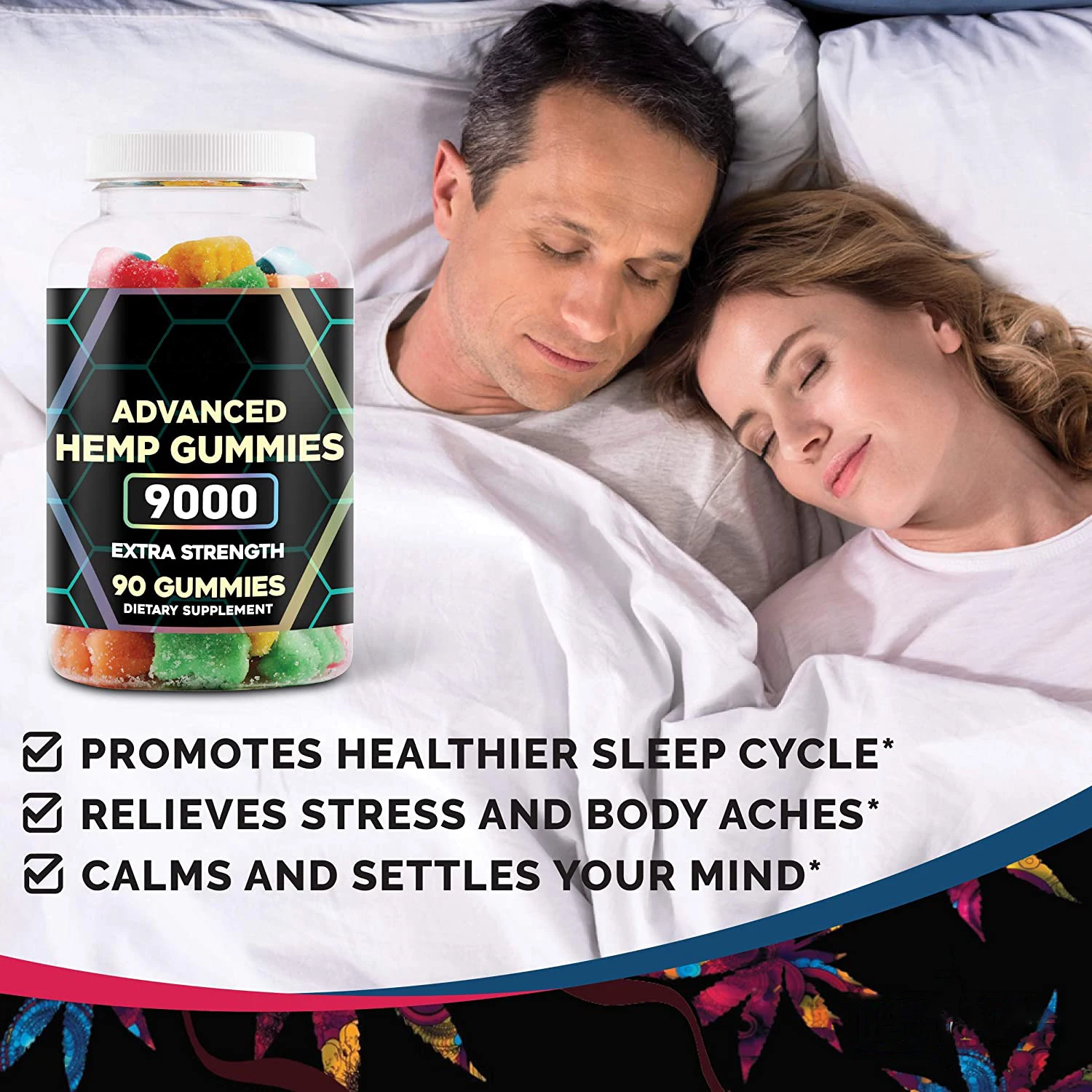 oem private label high quality organic gummy bears full spectrum premium pure 30000mg vitamin gummies