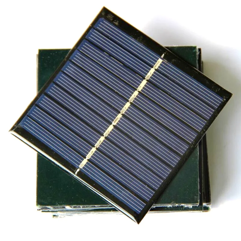 0.8Watt 84x84MM Solar Square Plate 5V DIY Mini Solar Cells Epoxy Solar Panel