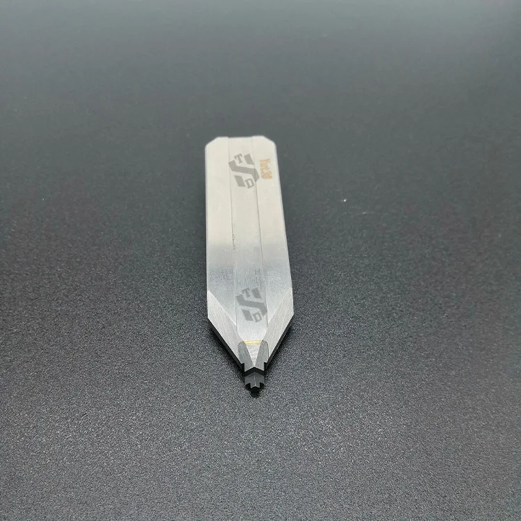 Metal Zipper Pressing Cutting Knife Y Teeth Zippers Machine Spare Part Pressing Cutter