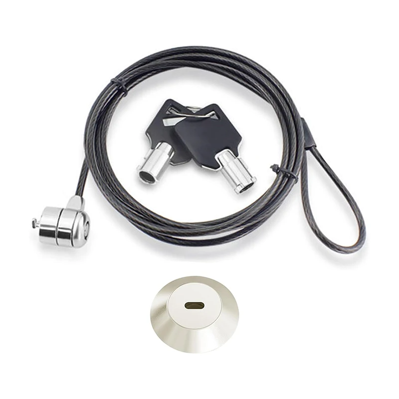 Laptop Key Cable Lock Notebook Combination Lock Security Lock for Smart Home Products