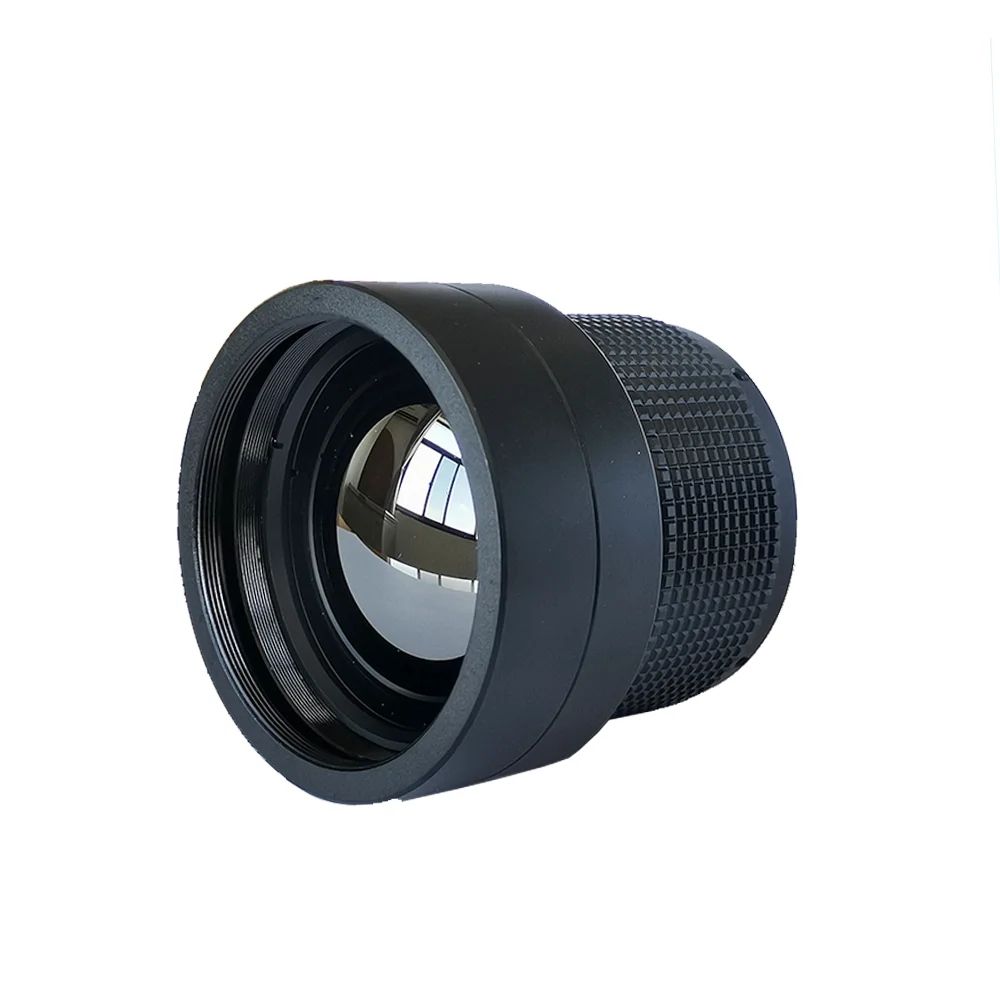 EFL 50mm F1.0 LWIR Germanium IR scope lens Infrared thermal imaging lens 12um 17um sensor