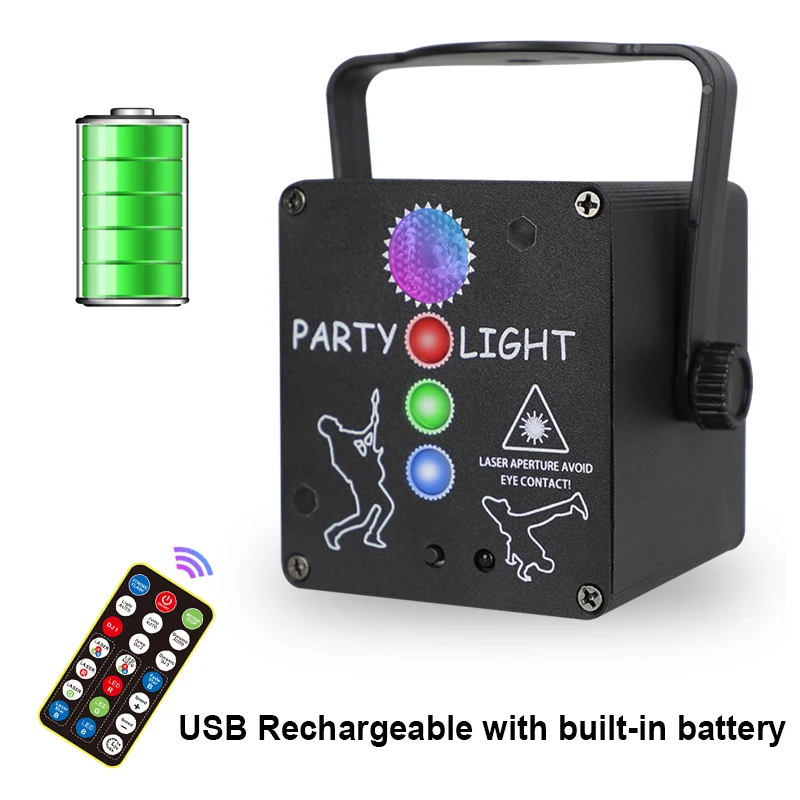  Дискотечные светодиодные RGB-лампы по заводской цене сценические светильники со звуковой активацией для диджея праздничные огни стробоскопическим эффектом