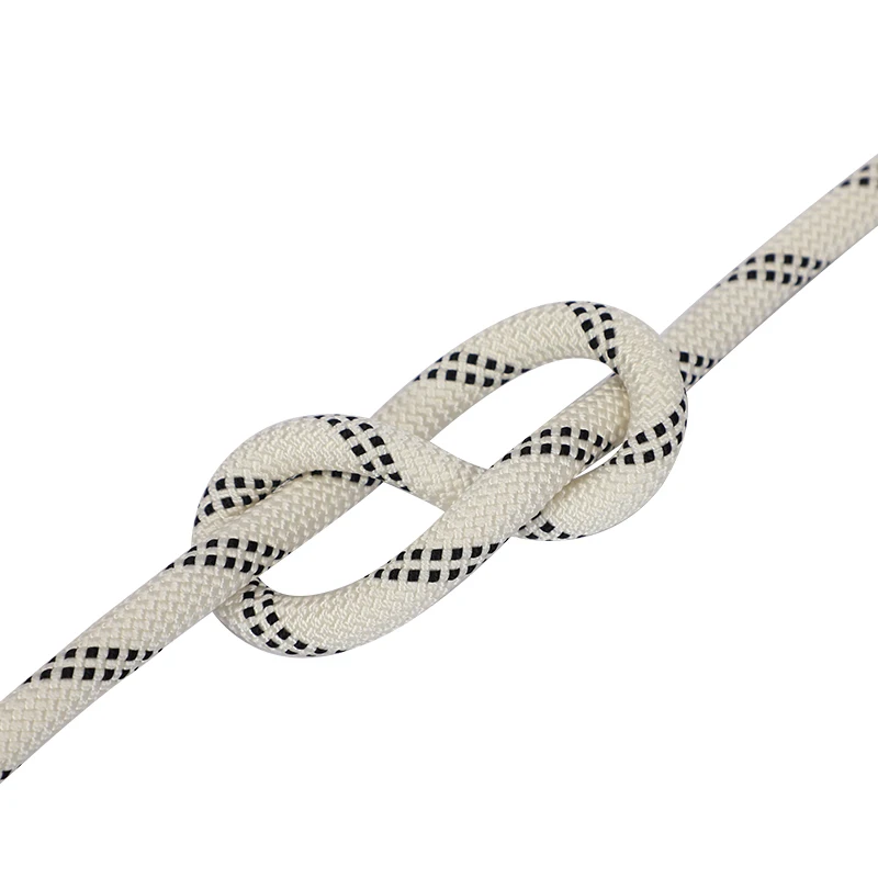 Оптовая цена, уличная Спусковая веревка, нейлоновая статическая скалолазающая веревка высокого качества для тренажерного зала