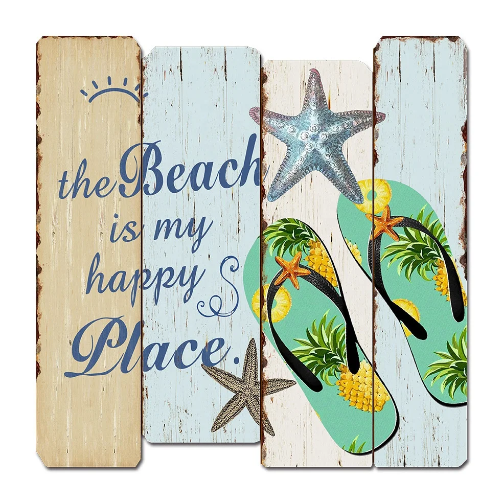 Оптовая продажа, домашний декор ручной работы, орнамент, доступен на заказ, пляжный дизайн, настенные деревянные знаки