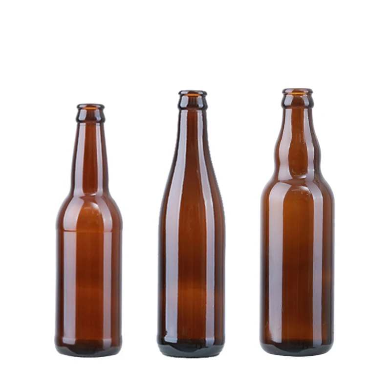 Стеклянная бутылка для пива crown top 33 CL 330 мл по низкой цене