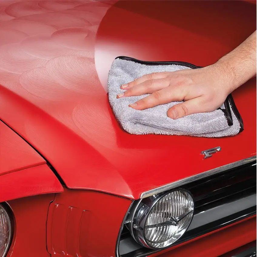 Terry Weave Towel Custom Microfiber Glass Cleaning Cloth Microfiber Towel Microfibercar Drying Towel