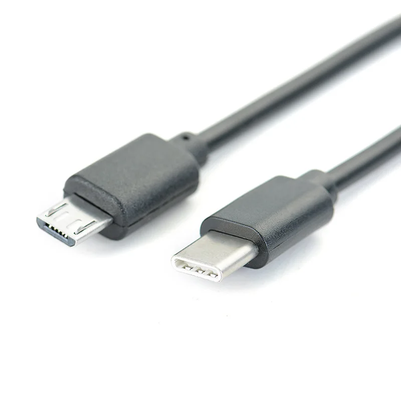 Adapter Cable 30CM Type C to Micro USB Male USB C to Micro USB 2.0 Sync Charge OTG Charger Adapter Cable For Computer/Phone