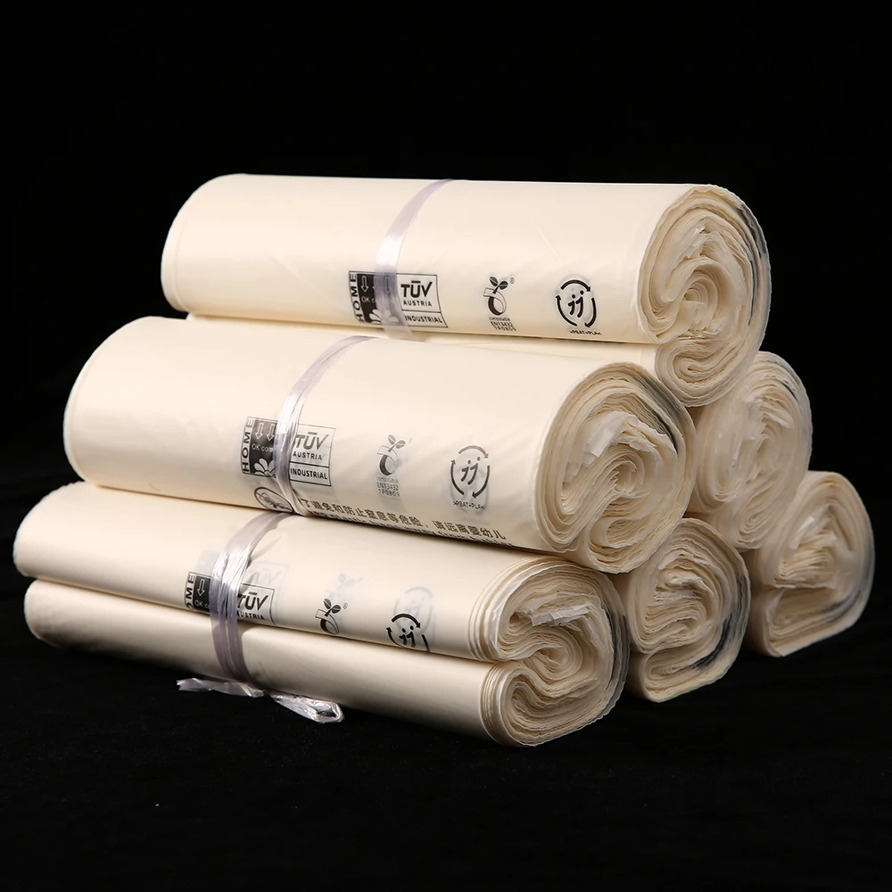 Manufacturer Custom Frost 100% Compostable Waterproof Self-Adhesive Bags Clothing Packaging