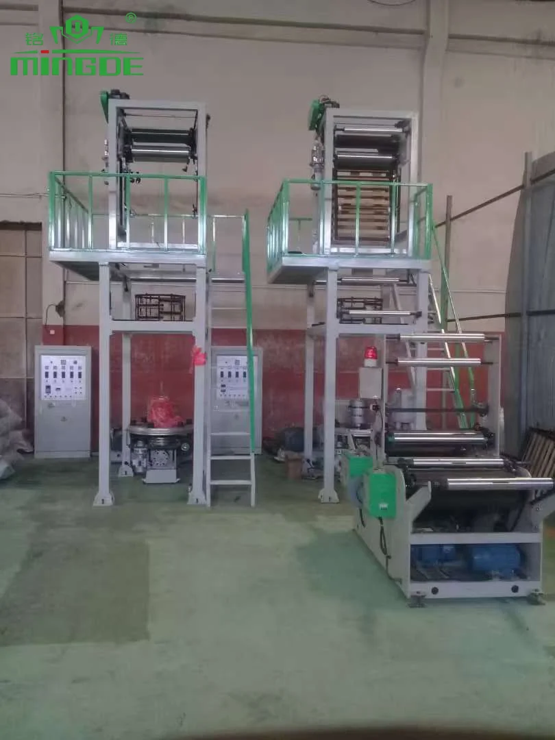 Экструдер для производства полиэтиленовой пленки MD-H 2023 года новые модели машины выдувного формования из ПЭ линия по производству