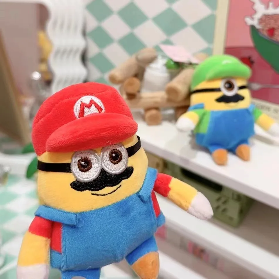 Supers Mario Bros Plush Toy Mushroom Luigi Princess Peach Daisy Toad Kinopio Yoshi Soft Stuffed Dolls Skedaddlers Bowser
