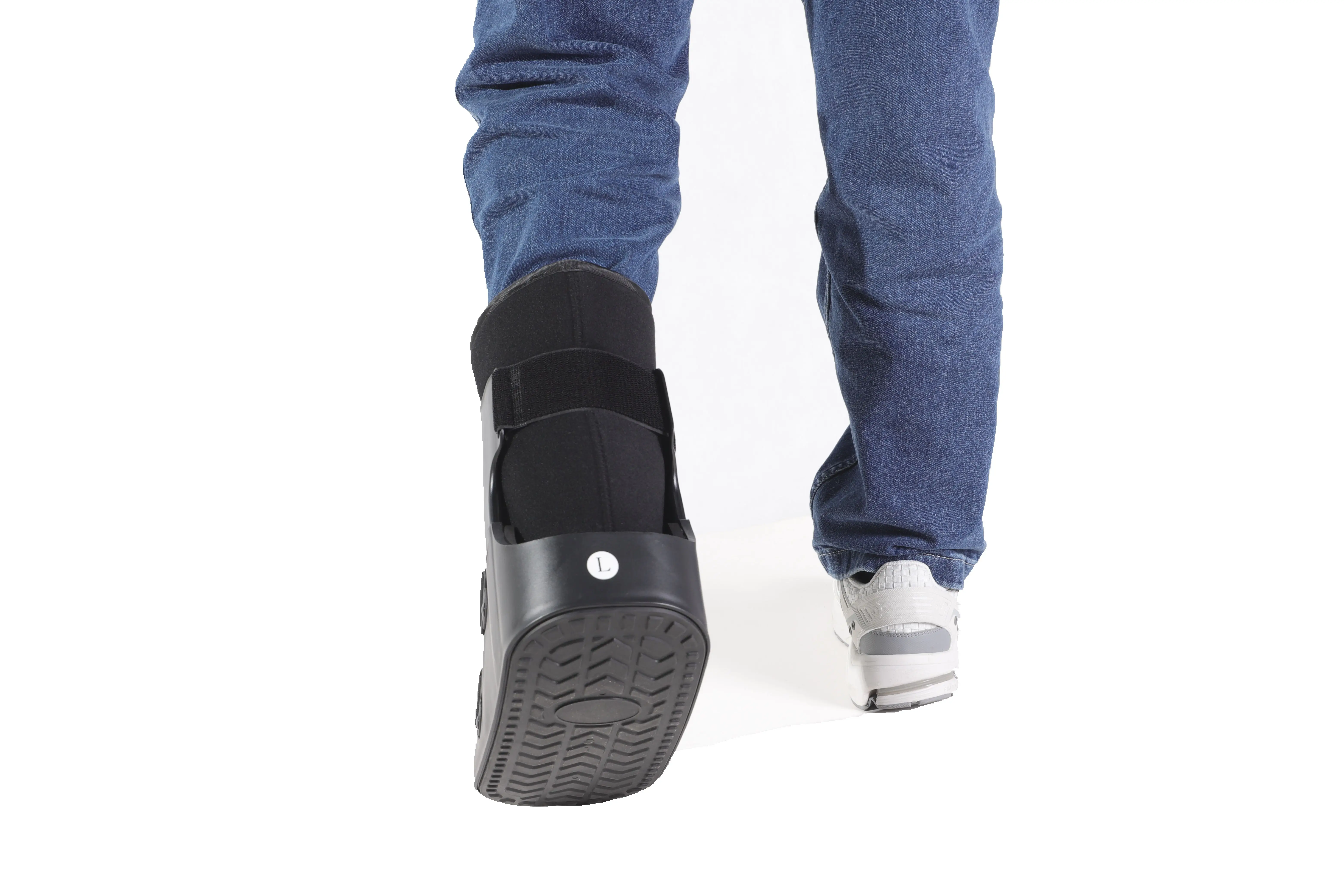 Short Black Fracture Ankle Support without airbag Walker Boot