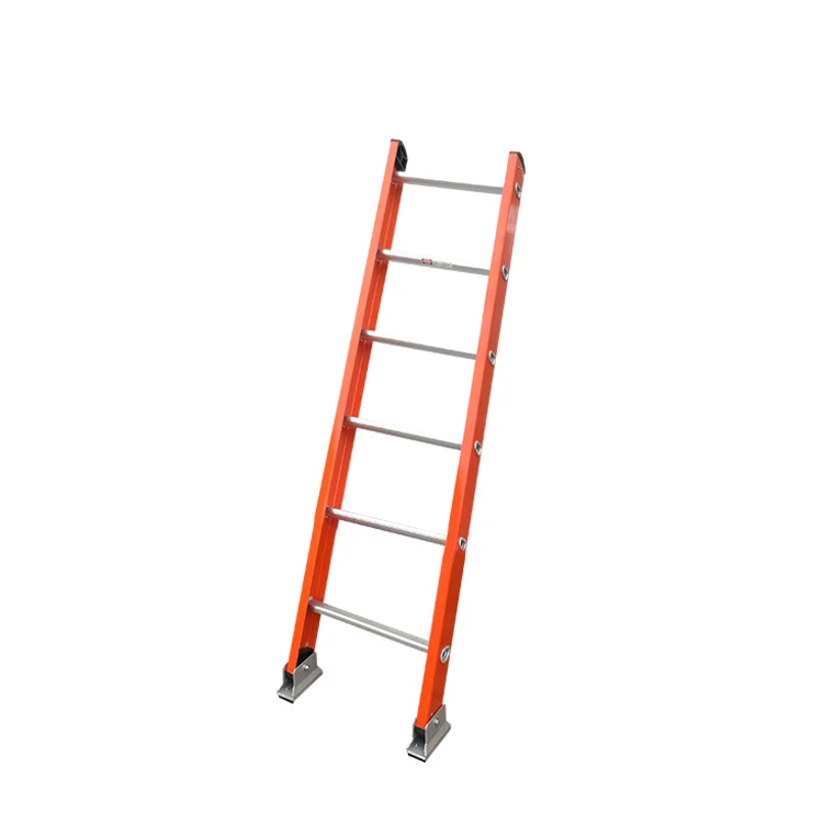 Modern Household Factories Insulated High Grade FRP Straight Step Ladder