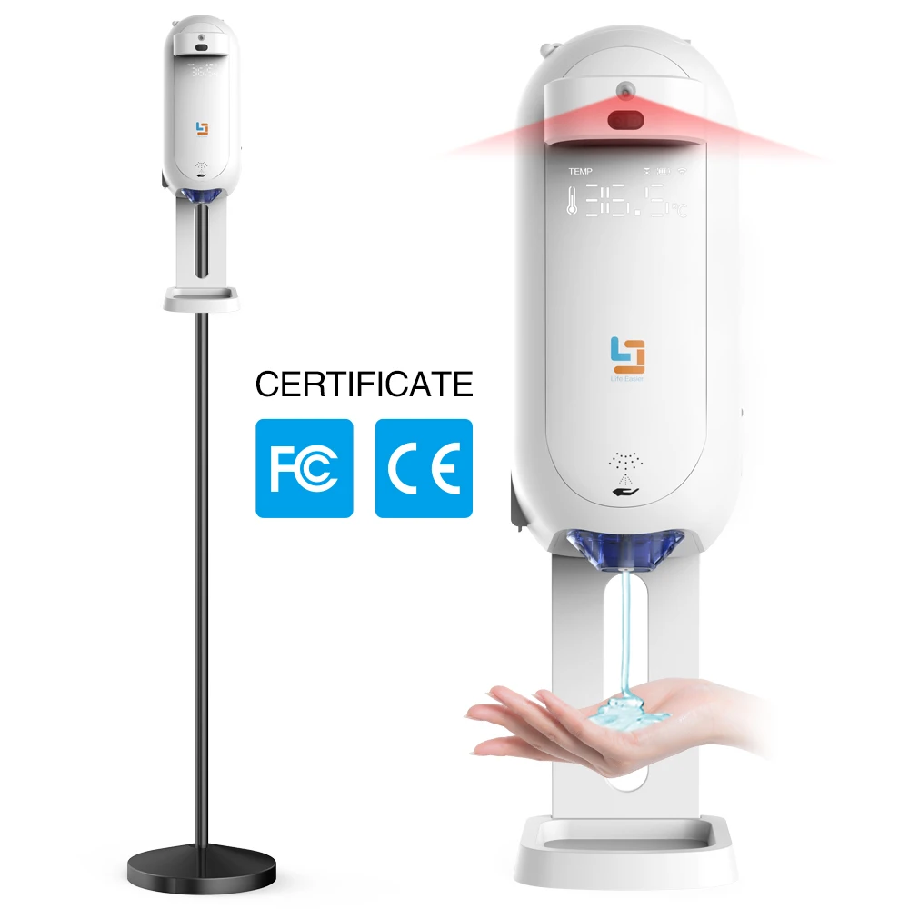 Диспенсер для жидкого мыла hanf, дезинфицирующее средство, Диспенсер, термометр, автоматический, ии, температура тела, запасные части бесплатно
