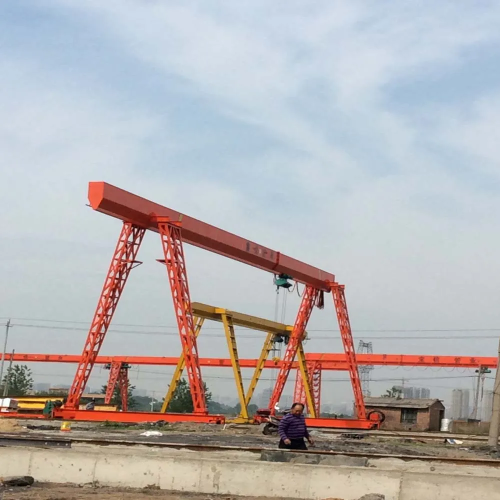 railway travelling MH model truss-type gantry crane 10ton