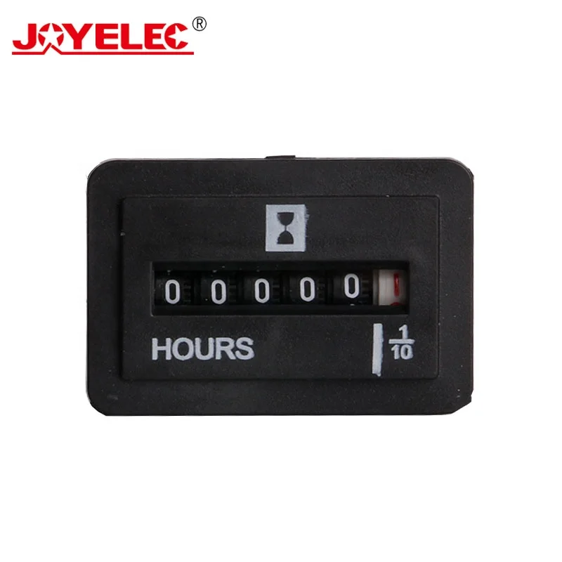 JOYELEC Hot Selling SYS-3 Quartz Hour Meter Electronic Full Sealed Counter for Motor on Engineer and Machinery 0-99999.9 Hours