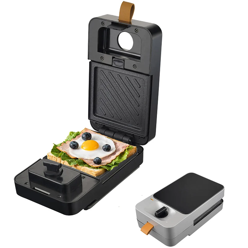 Removable Plates Individuals or Family Non-Stick Plates Easily Clean and Storage Sandwich Maker