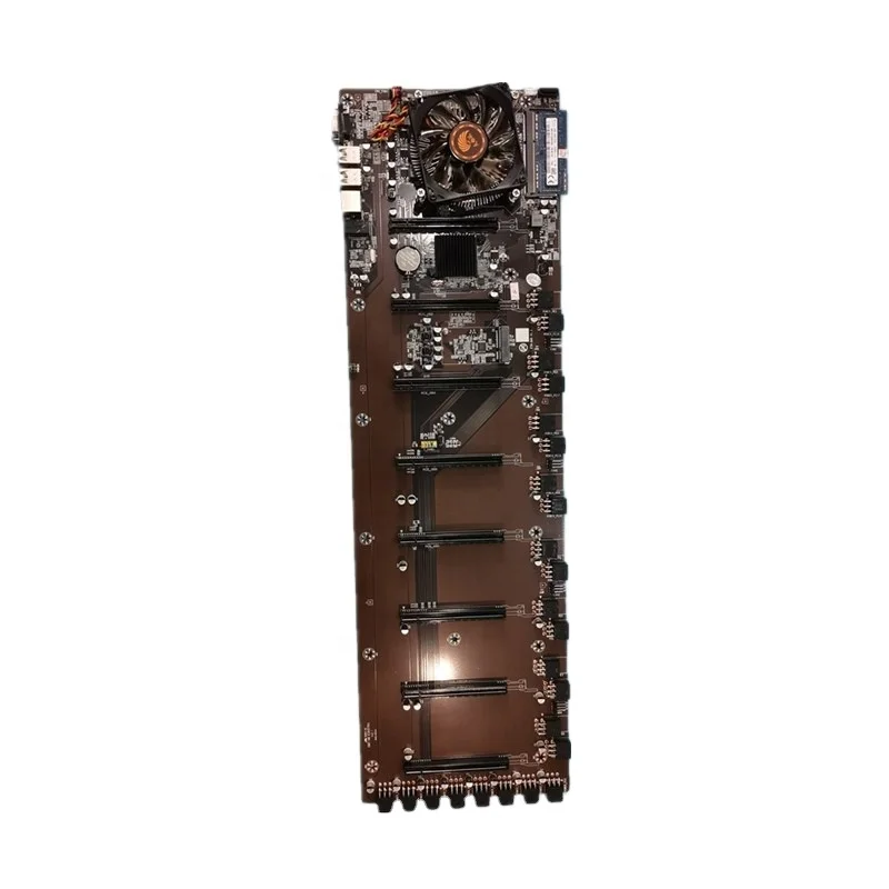 
 Материнская плата 8 pcie ячеек для майнинга эфириума 8, видеокарта для Rtx 3060 3070 3080  