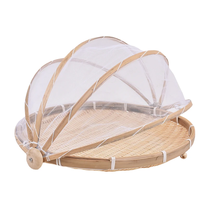 
Insect-proof fruit plate eco friendly bamboo products bamboo handicraft 