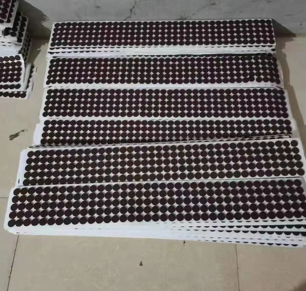 Teforeco Wholesale new products self-stick bulk furniture round adhesive Felt Pads for hard surfaces chair legs