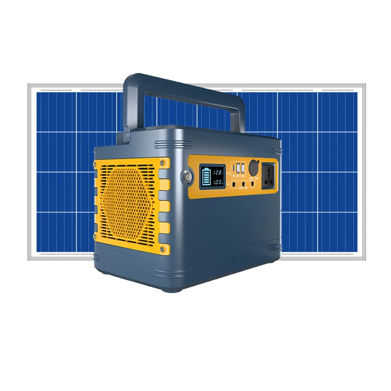 Portable Power Station 1kWh Mobile Solar Power Generator with Lithium Battery AC Inverter