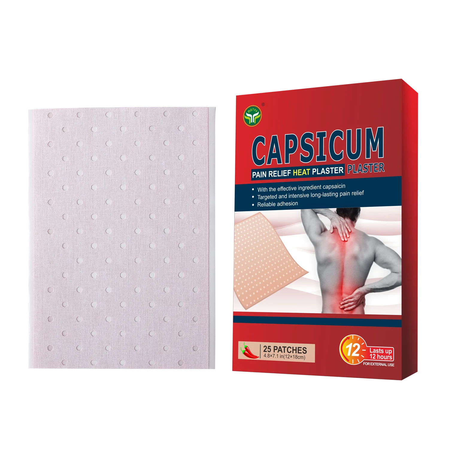 Best Effect Cotton Capsicum Adhesive Plaster