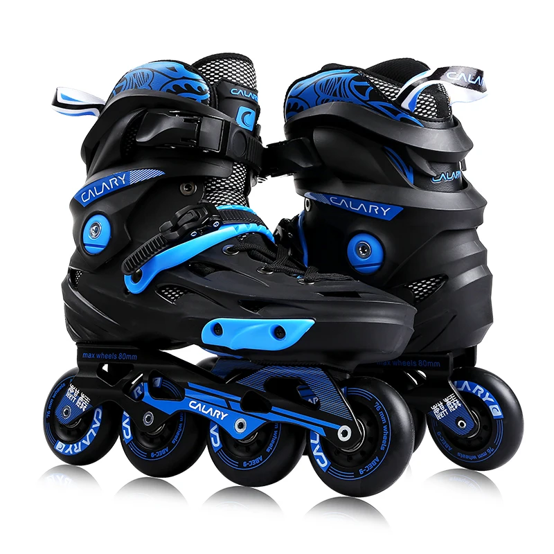 Freestyle 4 PU Wheels Size 36-43# Slalom Roller Skates ,inline Skates with CNC Aluminium Alloy Frame