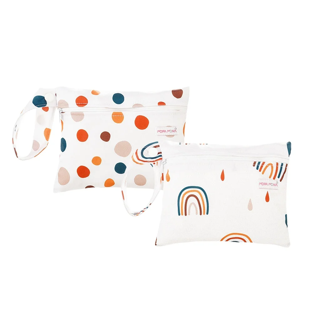 Moramona waterproof reusable menstrual pad bag mini wet bag for women girls