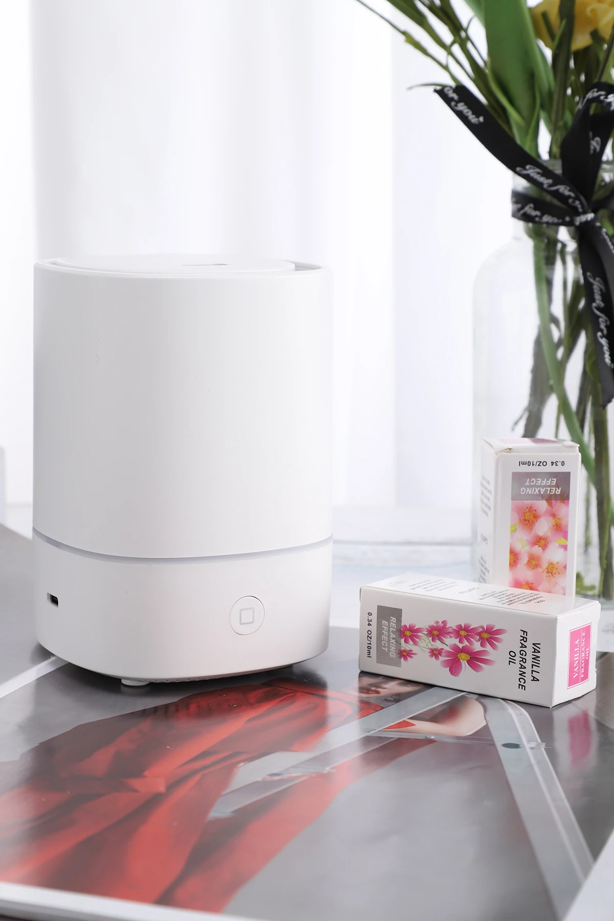 Best Mini Humidifier Portable  Cool Mist USB Ultrasonic Air Humidifiers essential diffuser for office