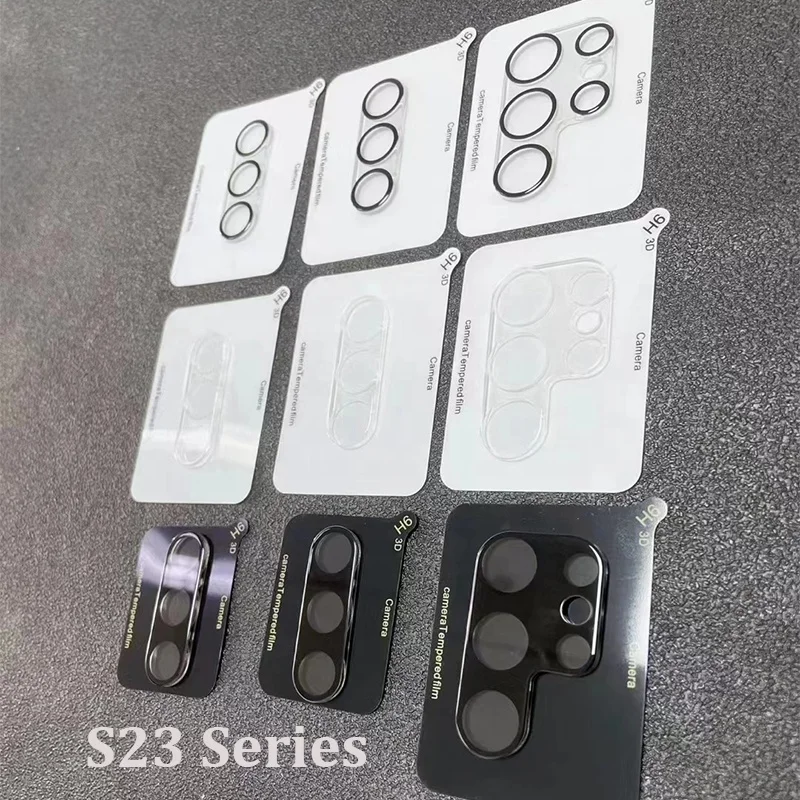 S23 ультра камера защита для экрана из закаленного стекла Samsung S22 с уровнем твердости 9H 3D