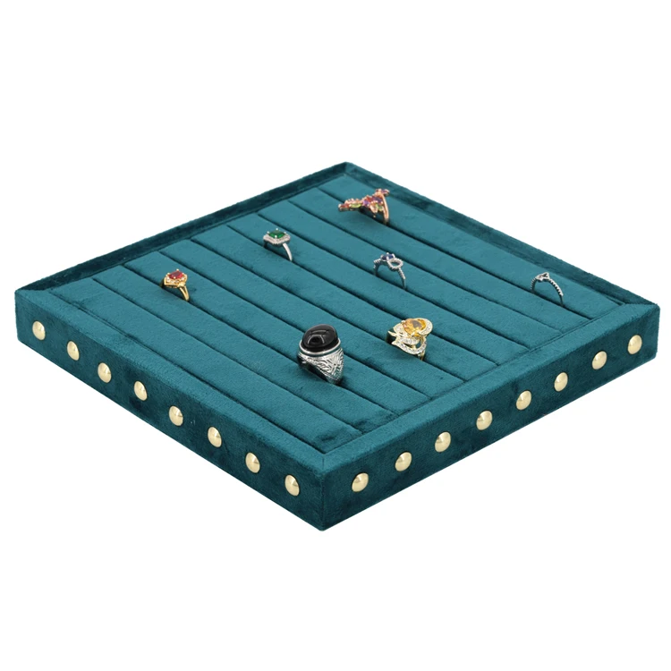 Low MOQ custom jewelry Ring display tray jewelry display jewellery decorative tray