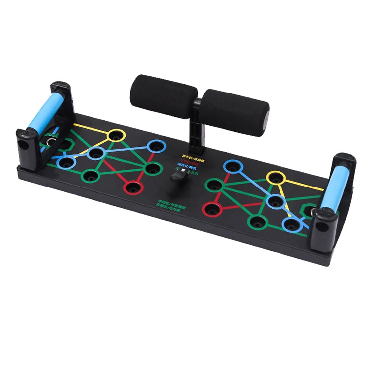 Новый дизайн складной домашний тренажерный зал тренировки фитнес мышцы 9 в 1 набор система тренировки ног тяги пуш-ап доска