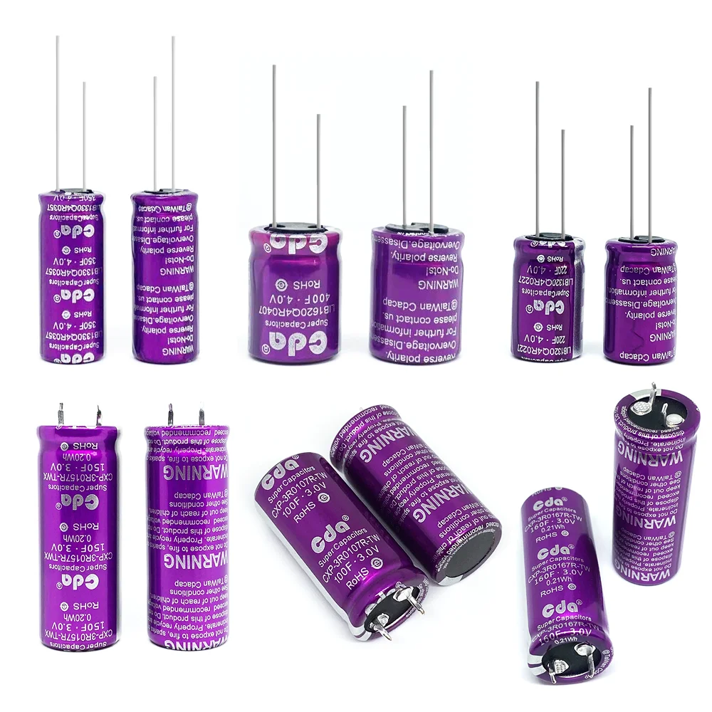 high energy density 3V2F Super Capacitor CXP-3R0205R-TWX Pure Energy Backup High Power Low Internal Resistance Power Capacitors