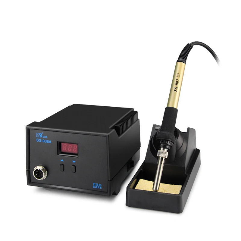 ZHENGBANG Welding Equipment SS-938A Soldering Stations 220V Hot Air Gun Soldering Iron Station 2 In 1 Solder Rework Station