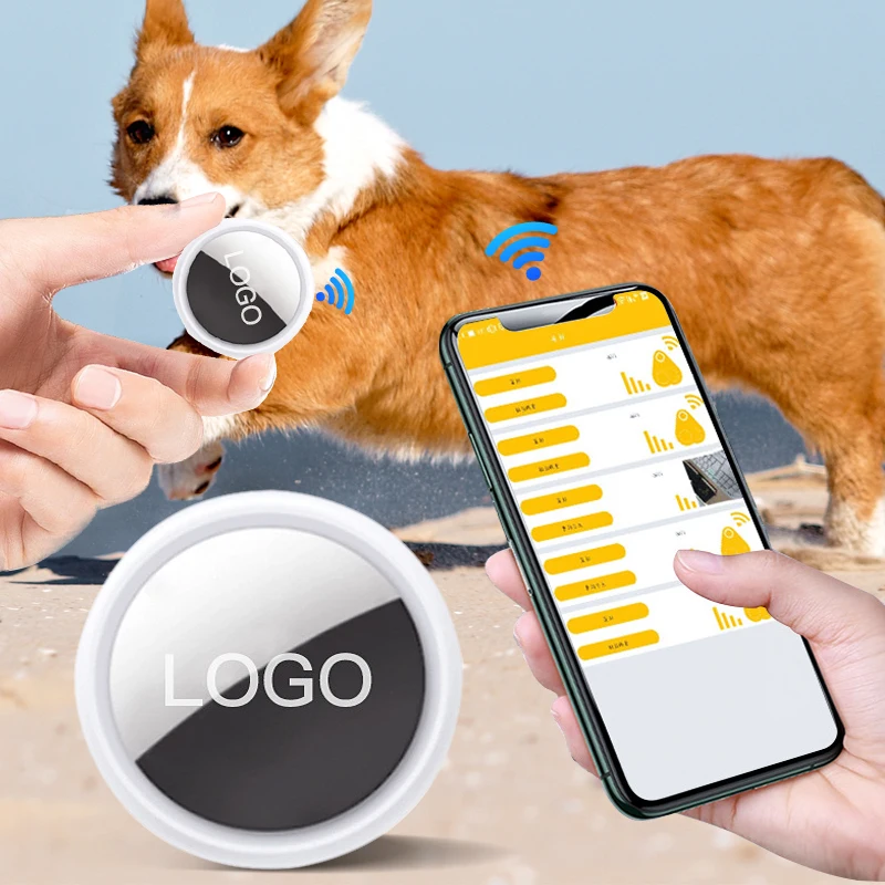 Hot sales Smart 4g Bt Gps Dog tracker & locator Airtag Kids Pet Keychain Tracker Mini Gps Cat Tracker & locator