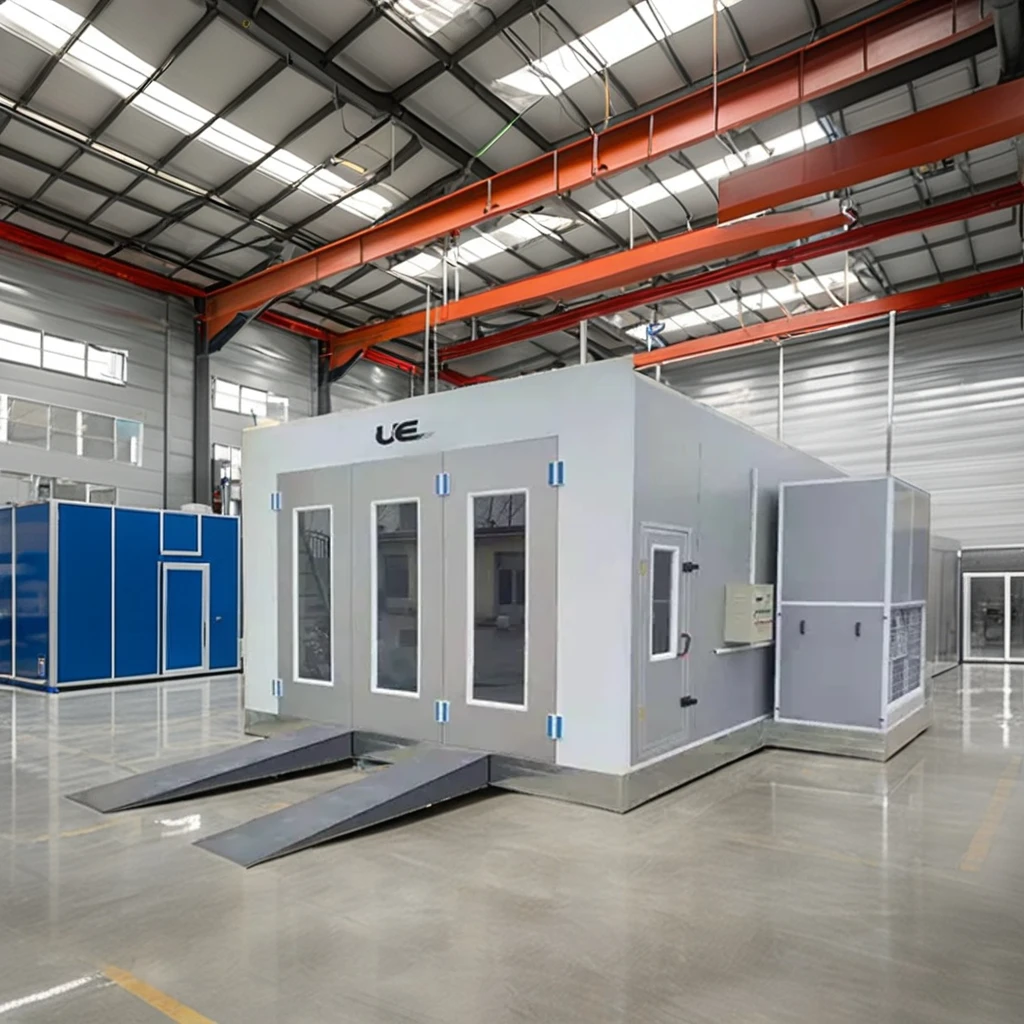 Car oven spray booth baking Heated paint oven Mobile spray booth car painting