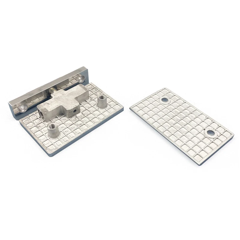 Wall Mounted Shower Door Glass Clips Bracket 304 Stainless Steel Bathroom Glass Clamp Heavy Duty Holder Hinge Hardware Fittings